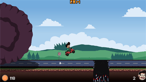 摩托跑酷