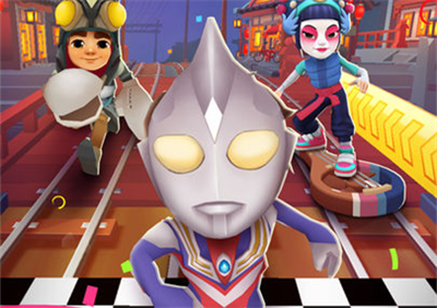 地铁跑酷滑板英雄