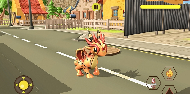 龙粉碎城横冲直撞