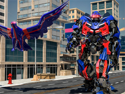 警察鹰机器人战斗官方正版下载